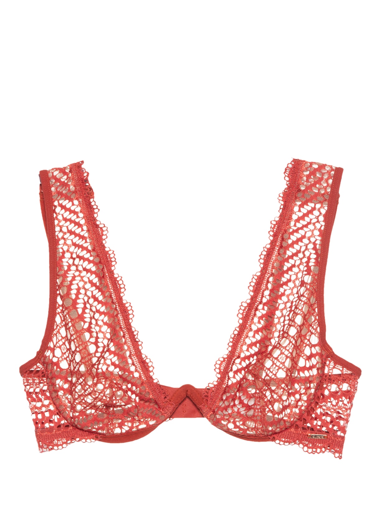 Sutiã Leve Com Aro Sentido - Vermelho