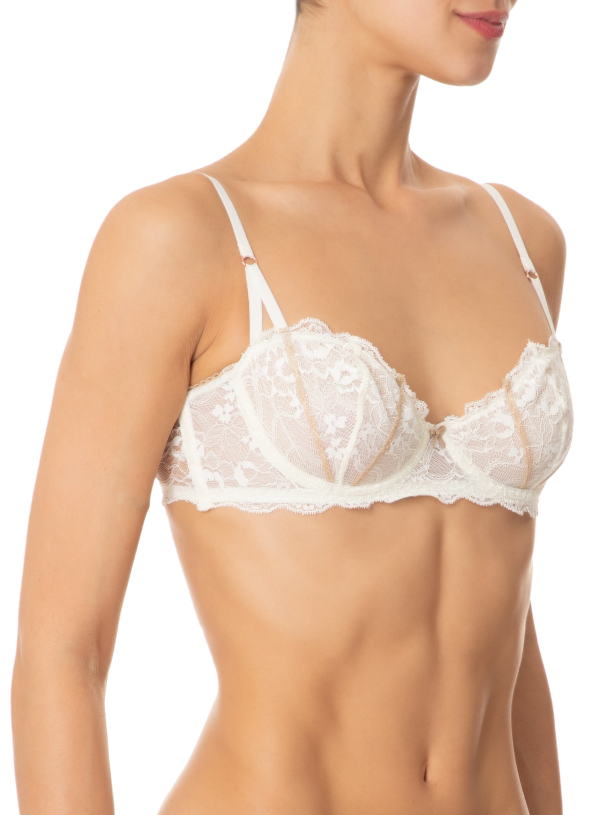 Sutiã Leve Com Aro True Romance Branco Valisere