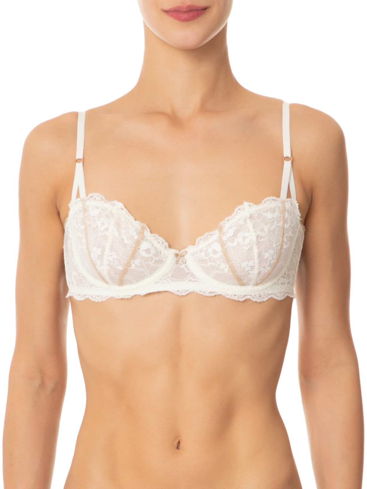 Sutiã Leve Com Aro True Romance Branco Valisere