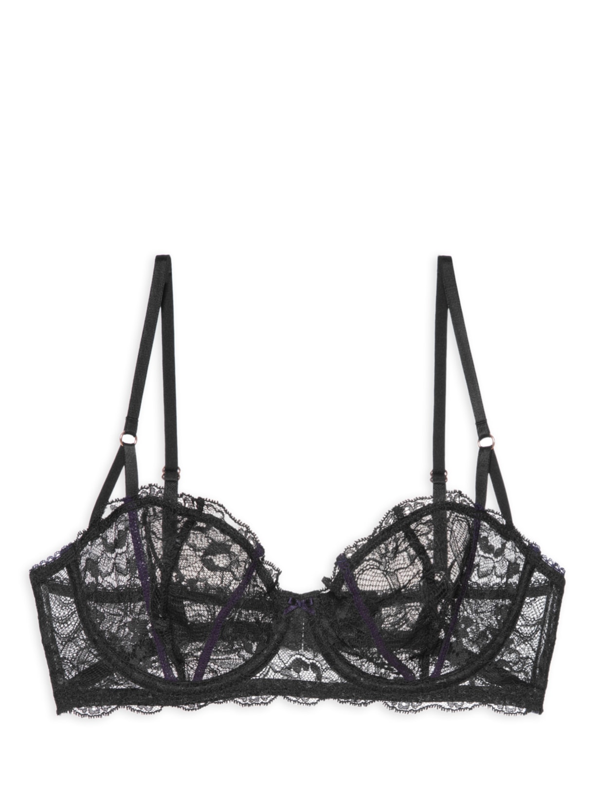 Sutiã Leve Com Aro True Romance - Preto