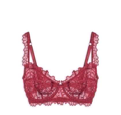 Sutiâ Leve Com Aro - Vermelho