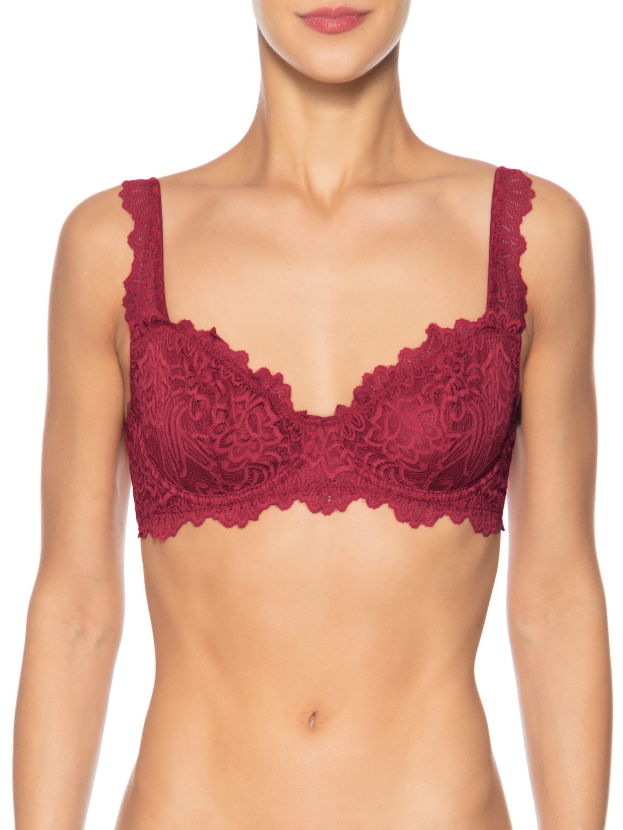 Sutiâ Leve Com Aro Vermelho Valisere