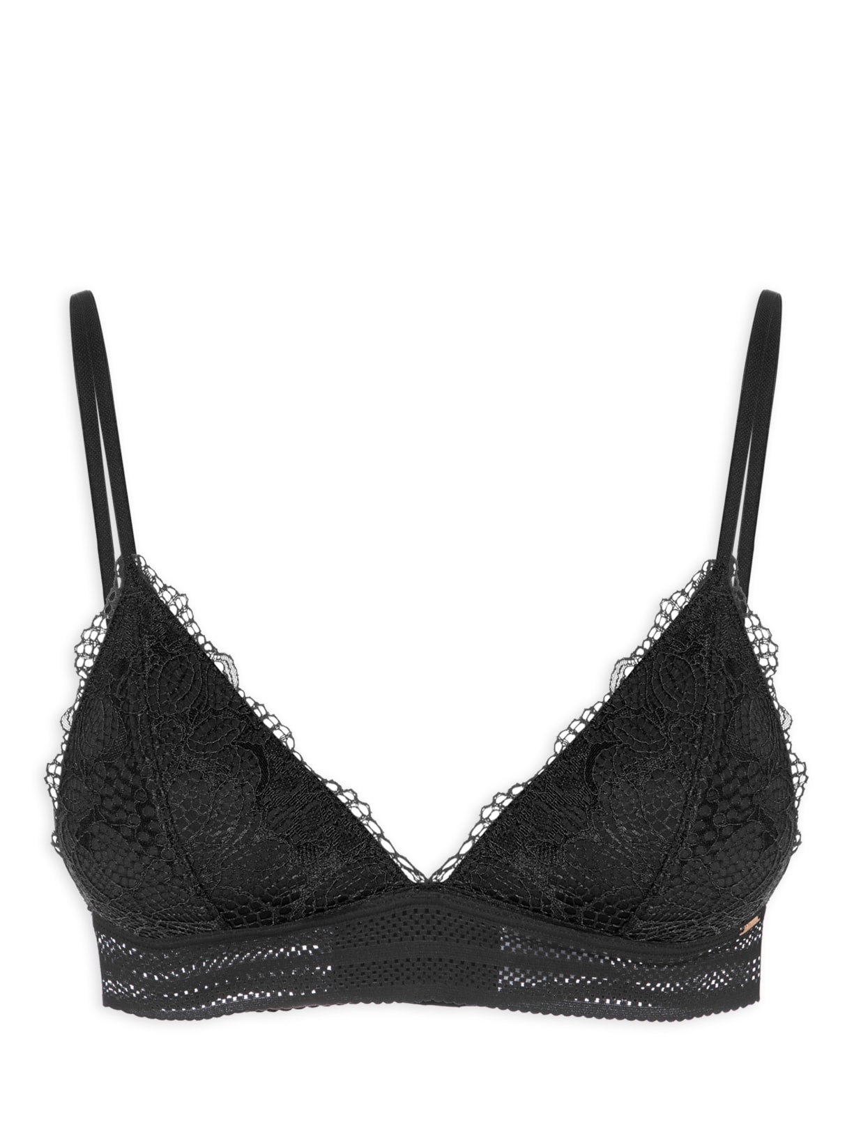 Sutiã Leve Com Bojo Removível - Preto