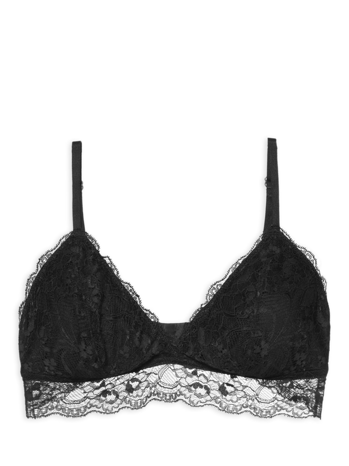 Sutiã Leve Com Bojo Removível True Romance - Preto