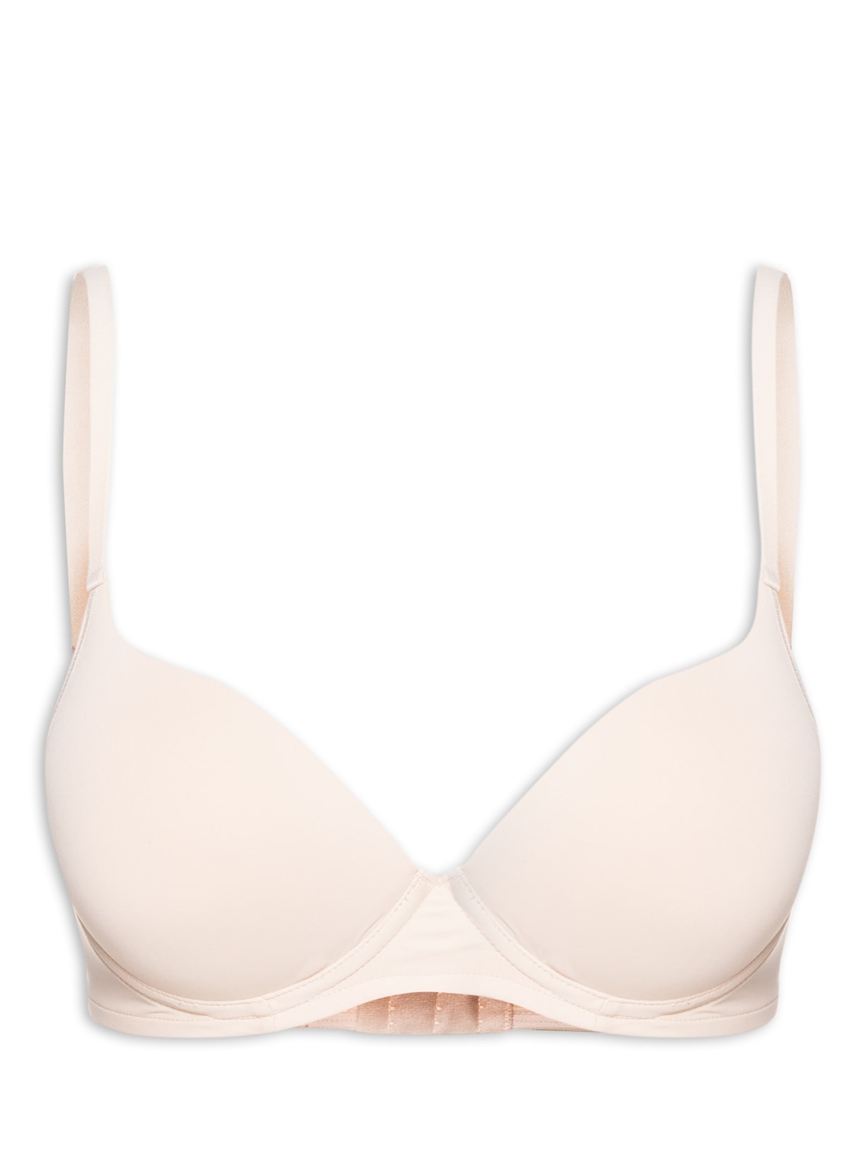 Sutiã Meia Taça Com Bojo Soft e Aro Básico - Bege