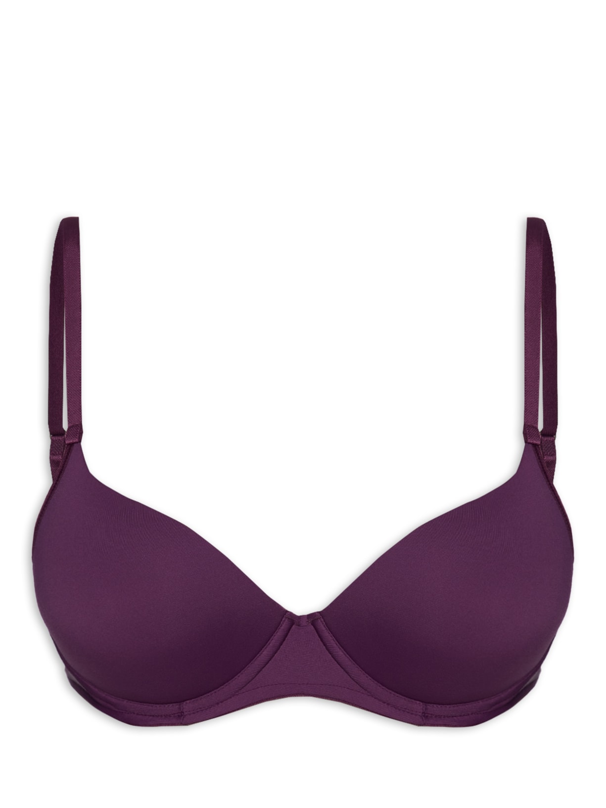 Sutiã Meia - Taça Com Bojo Sort e Aro Básico - Roxo