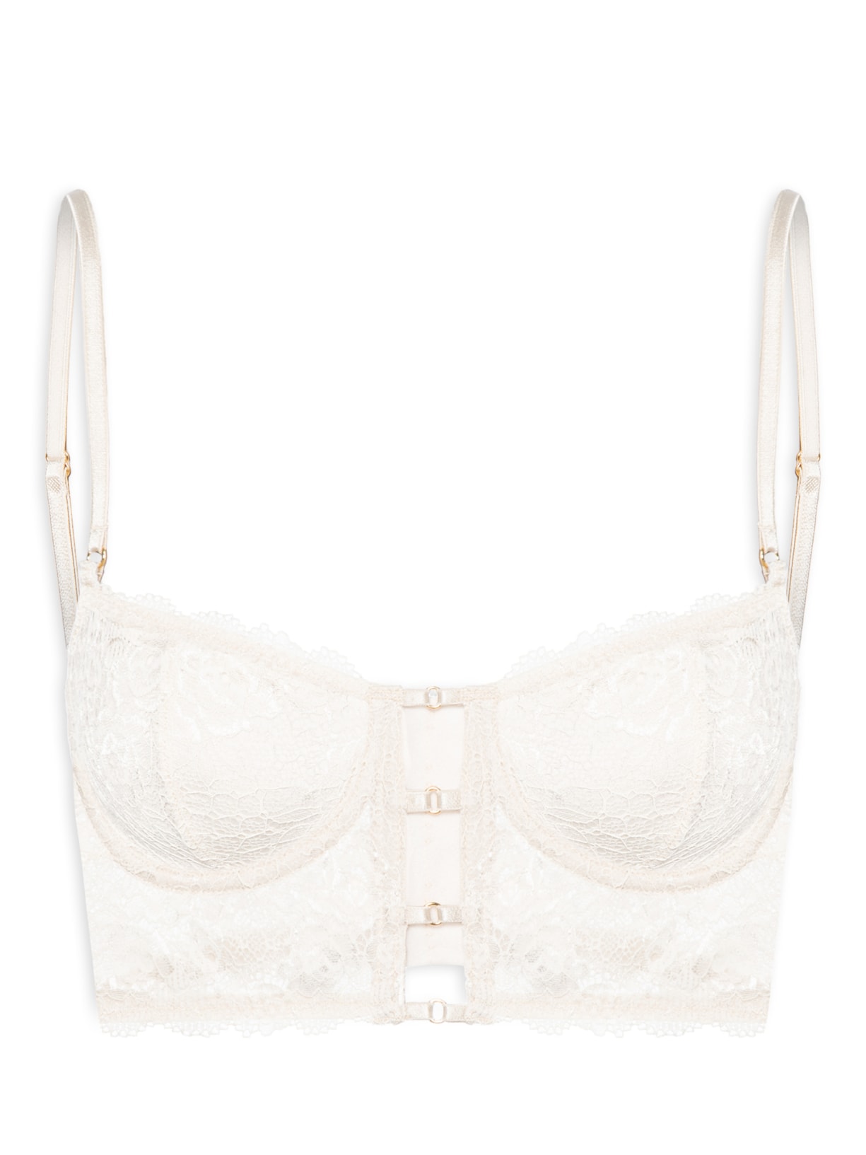 Sutiã Meia Taça Corp Lca - Off White