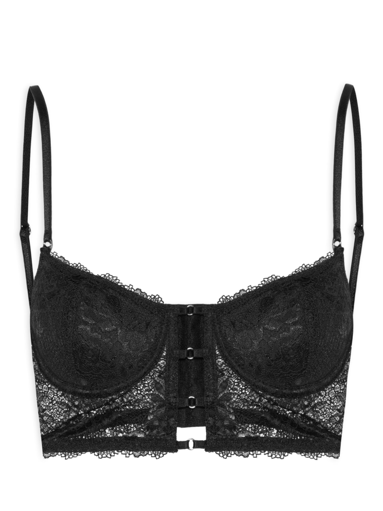 Sutiã Meia Taça Corp Lca - Preto