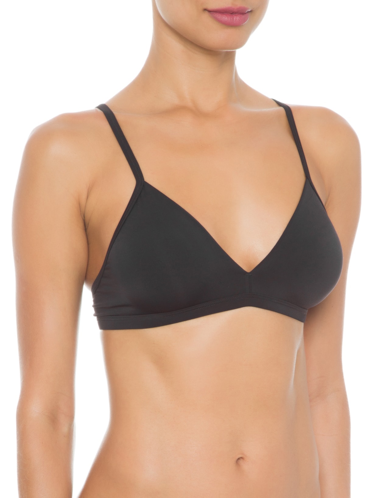 Sutiã Moldado Leve Microfibra Comfy Preto Jogê