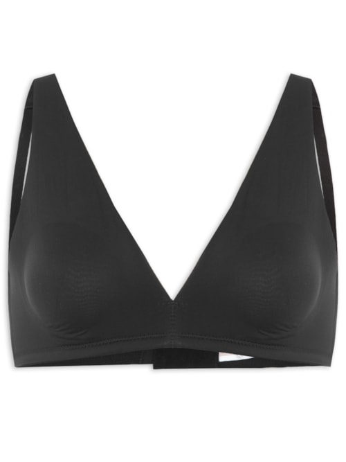Sutiã Moldado Microfibra Comfy - Preto