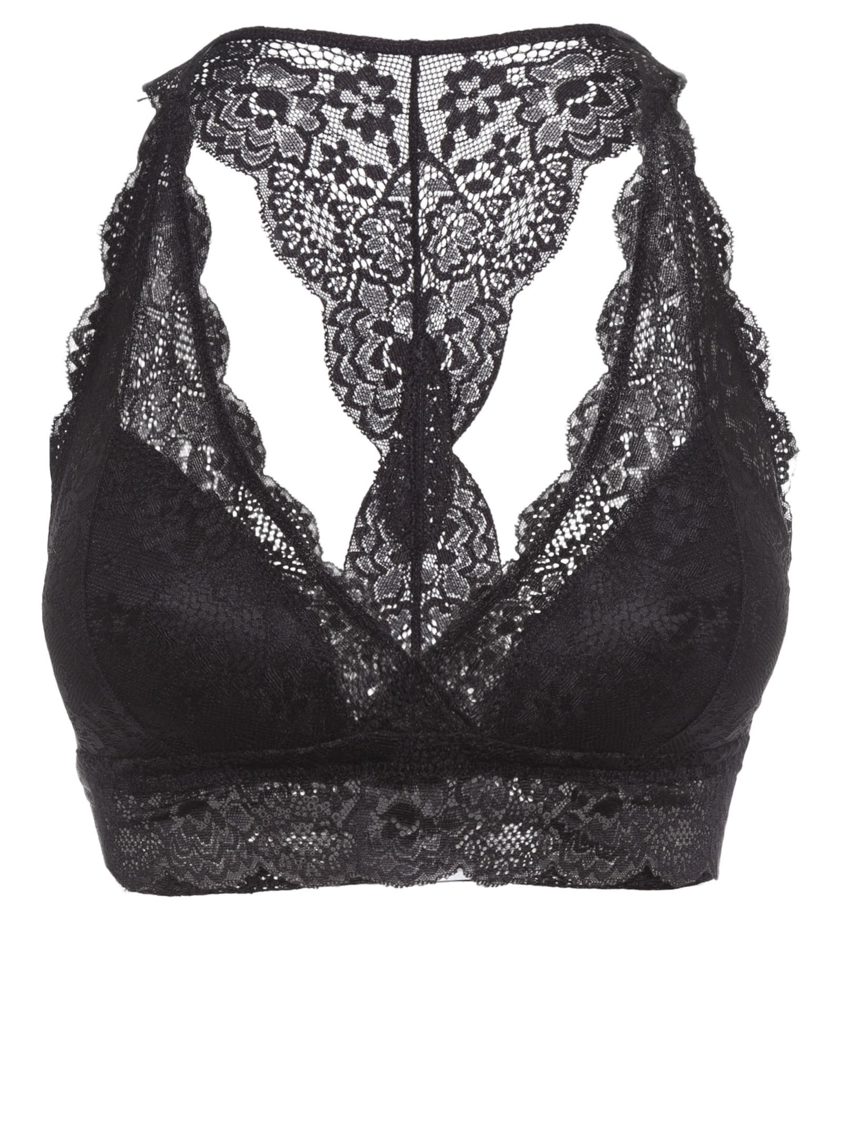 Sutiã Nadador Renda Basic Me - Preto