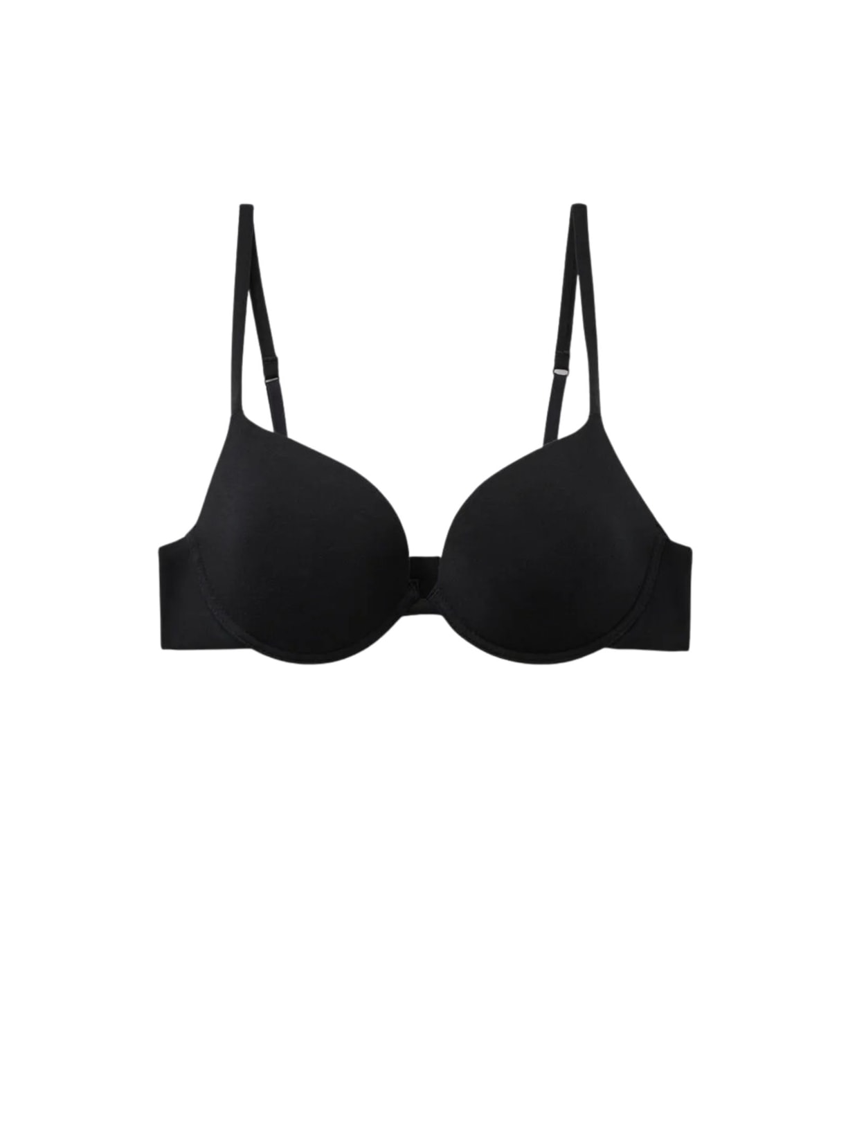 Sutiã Push-Up Bellissima Em Algodão Ultralight Preto Intimissimi