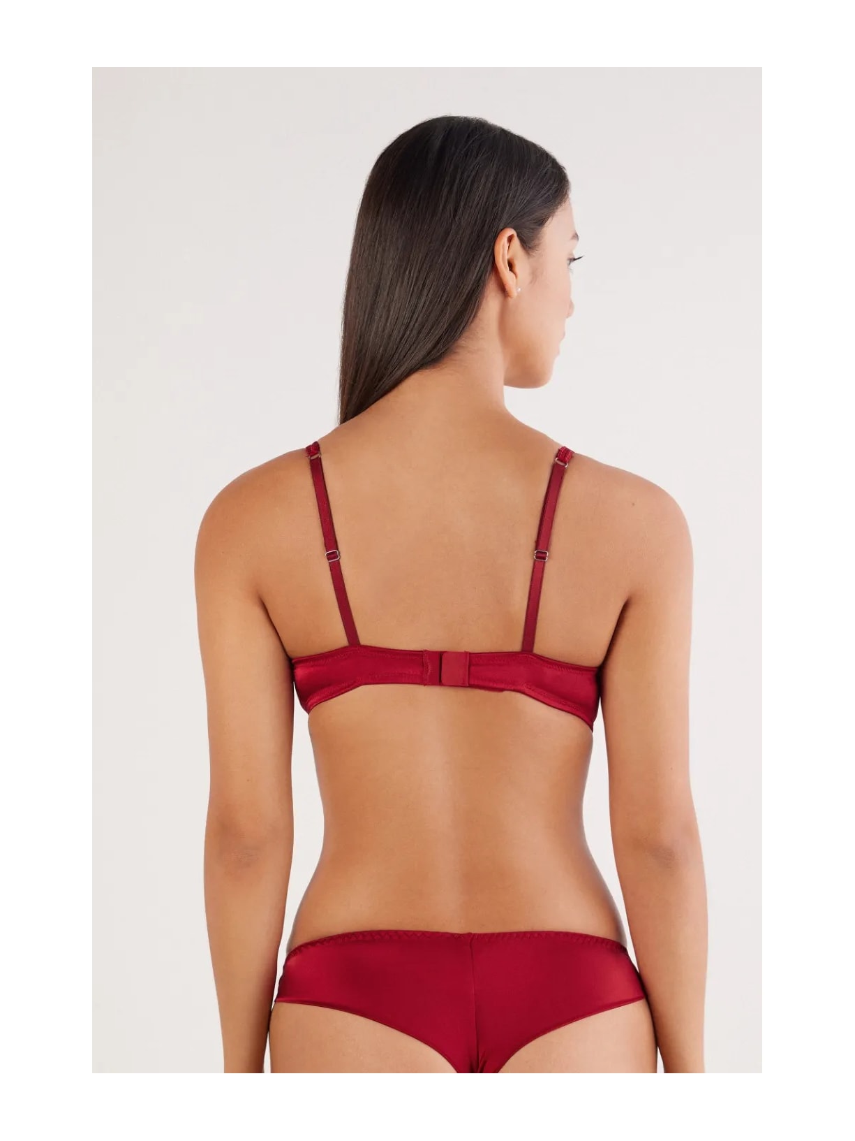 Sutiã Push-Up Bellissima Em Seda Vermelho Intimissimi