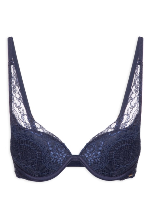 Sutiã Push Up Cosmopop - Azul