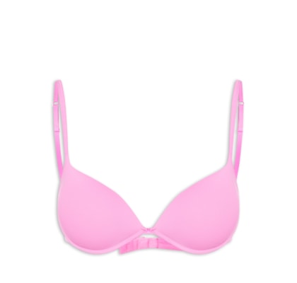 Sutiã Push Up Em Microfibra - Rosa