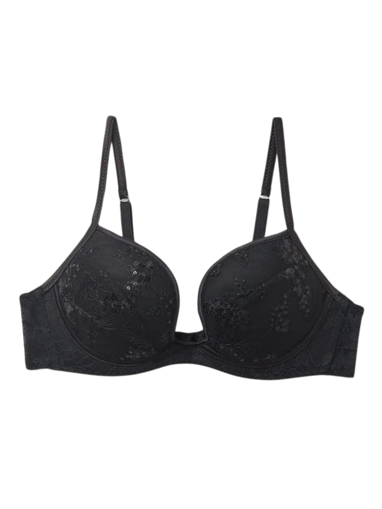 Sutiã Push-Up Monica Couture De Nuit - Preto