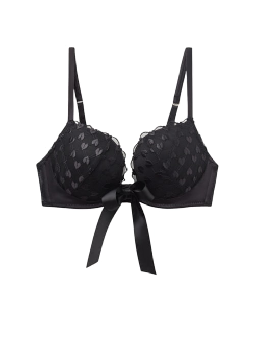 Sutiã Push-Up Monica The Love Club - Preto