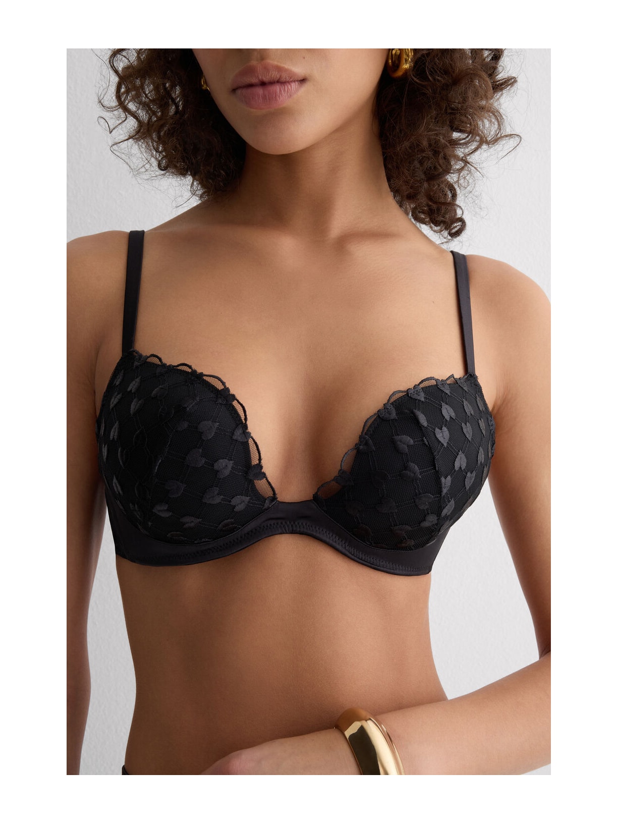 Sutiã Push-Up Monica The Love Club Preto Intimissimi