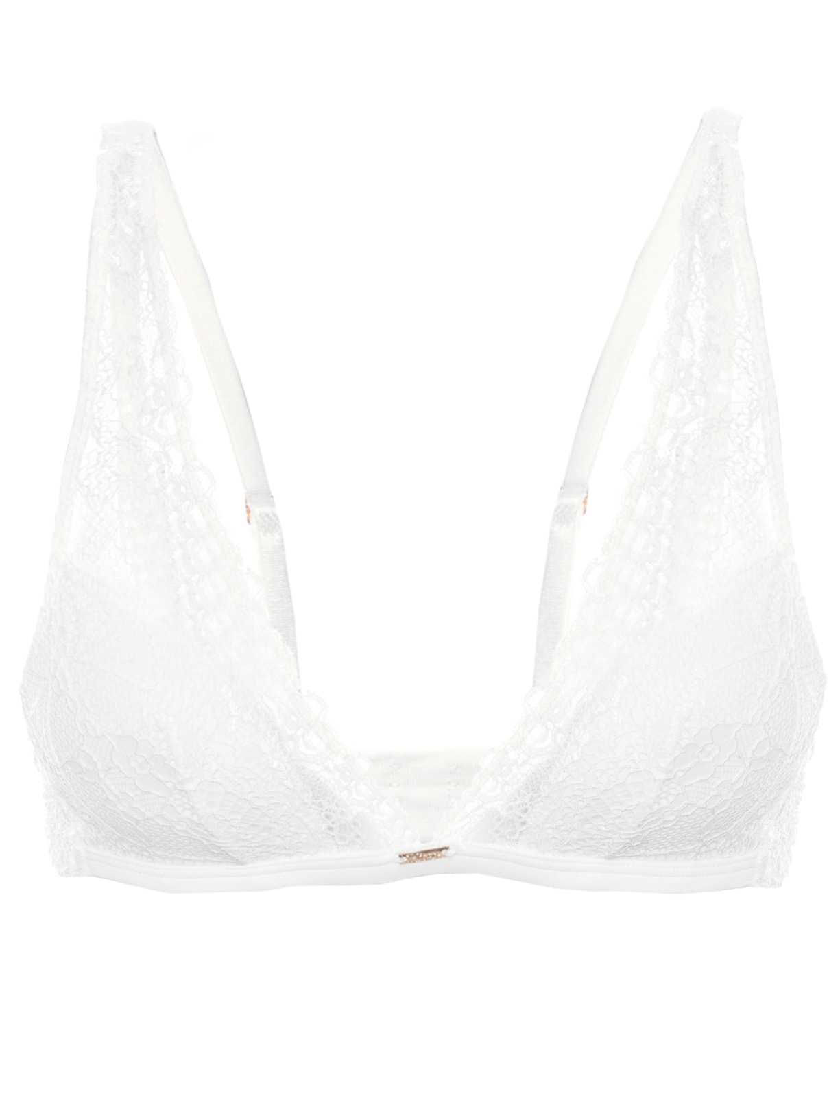 Sutiã Renda Transparência - Off White