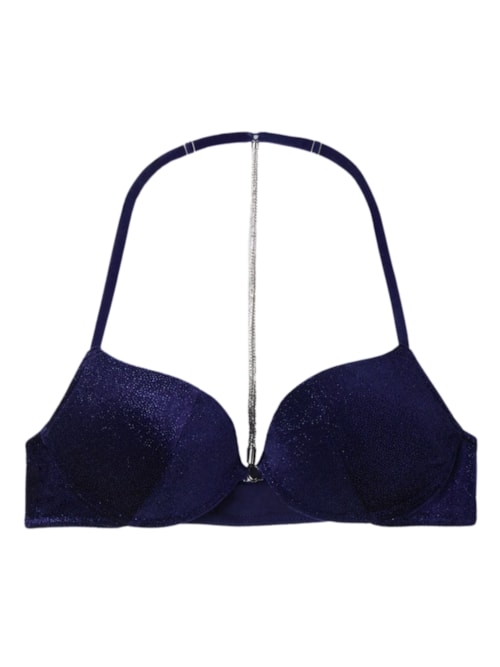 Sutiã Super Push-Up Simona Shooting For The Stars - Azul