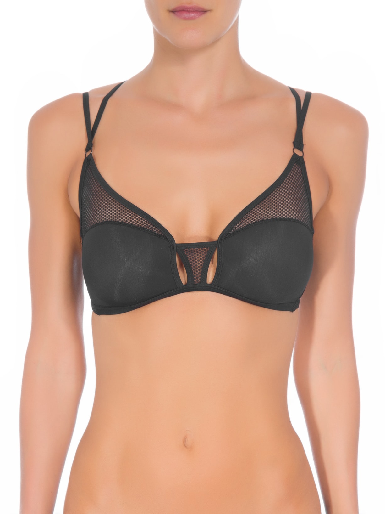 Sutiã Tela Preto Valisere