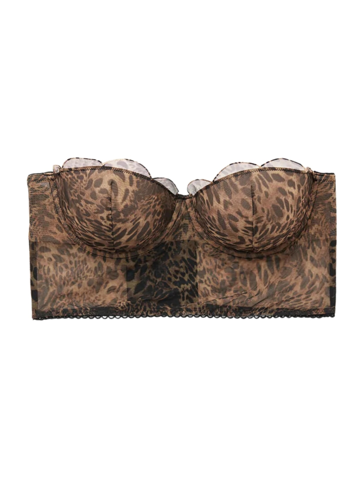 Sutiã Tomara-Que-Caia Giada Animal Print Always Glamorous Marrom Intimissimi