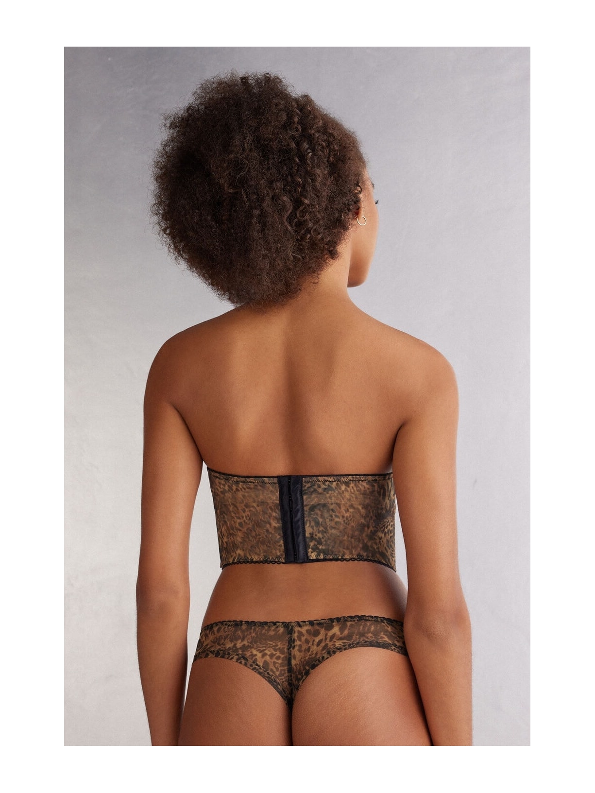 Sutiã Tomara-Que-Caia Giada Animal Print Always Glamorous Marrom Intimissimi