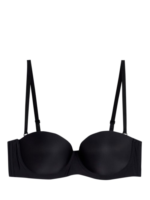 Sutiã Tomara-Que-Caia Giada De Microfibra - Preto