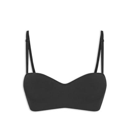 Sutiã Tomara Que Caia Microfibra Comfy - Preto