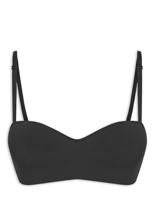 Sutiã Tomara Que Caia Microfibra Comfy - Preto
