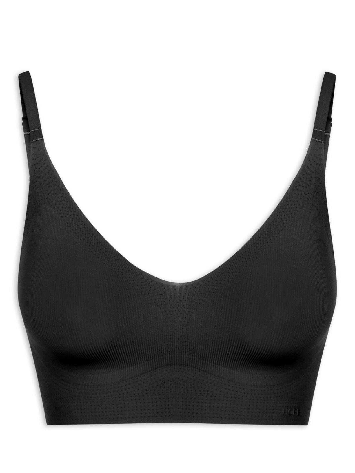 Sutiã Top Com Bojo Removível Naked - Preto