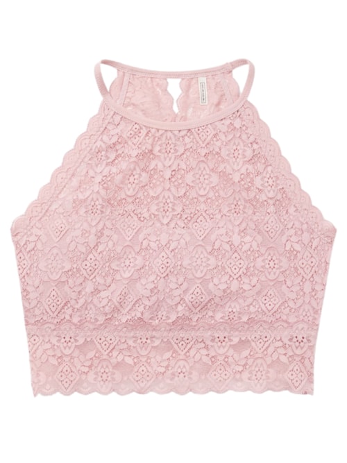 Sutiã Top Em Renda - Rosa