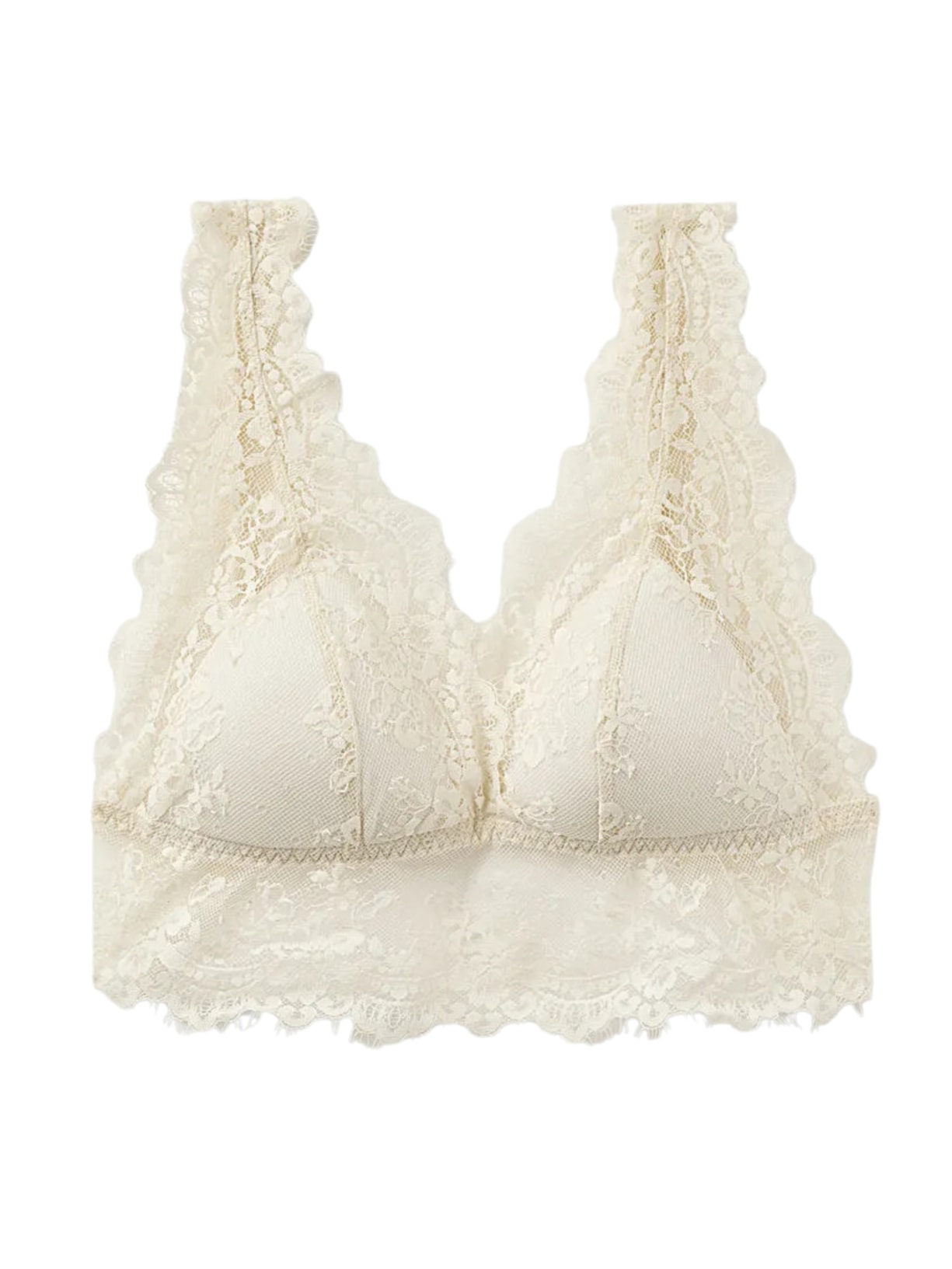 Sutiã Top Em Renda Self Love - Off-White