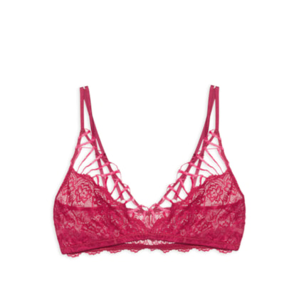 Sutiã Top Renda Theia - Rosa