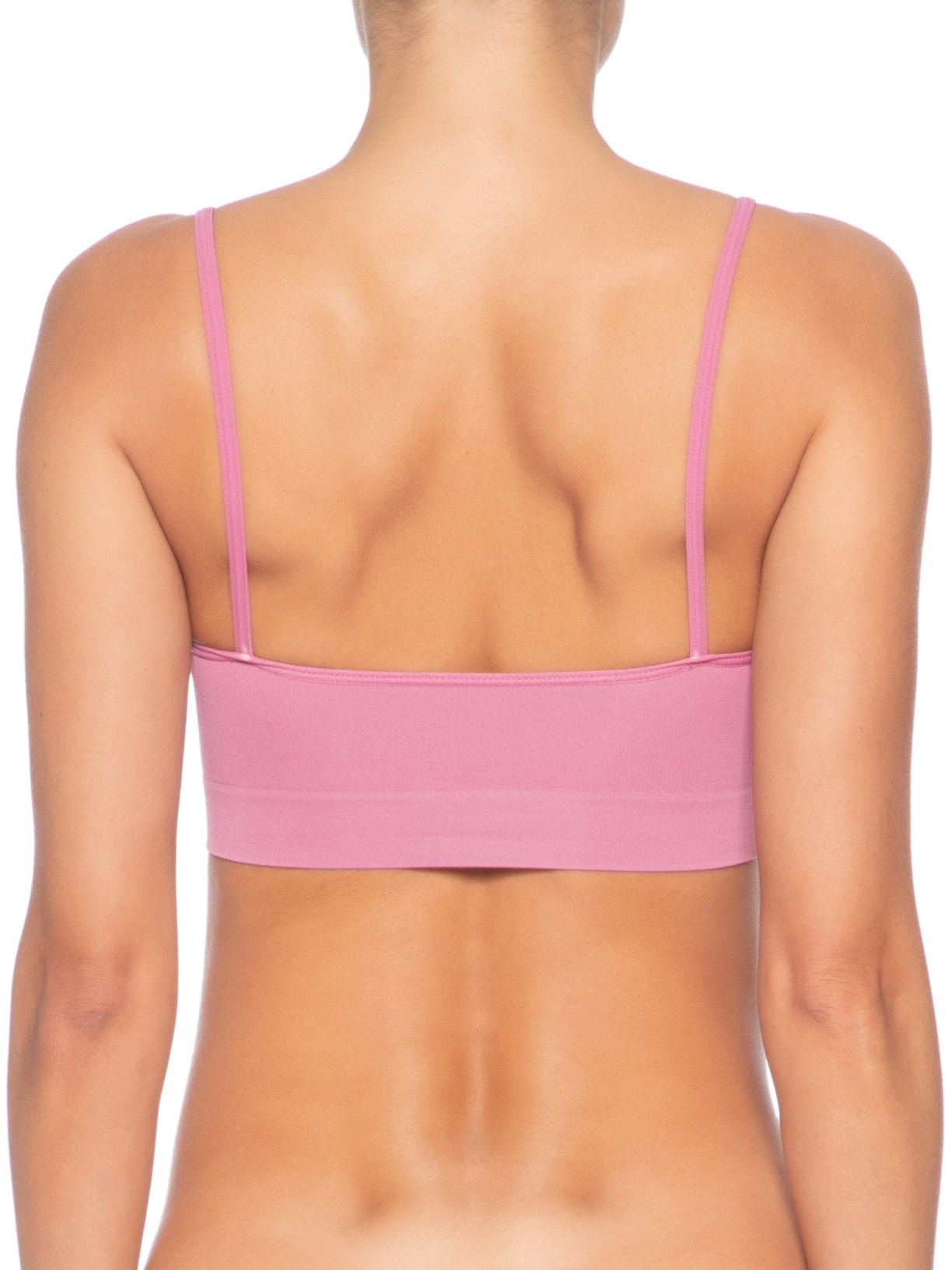 Sutiã Top Sem Bojo E Sem Aro Em Microfibra Light Rosa Hope
