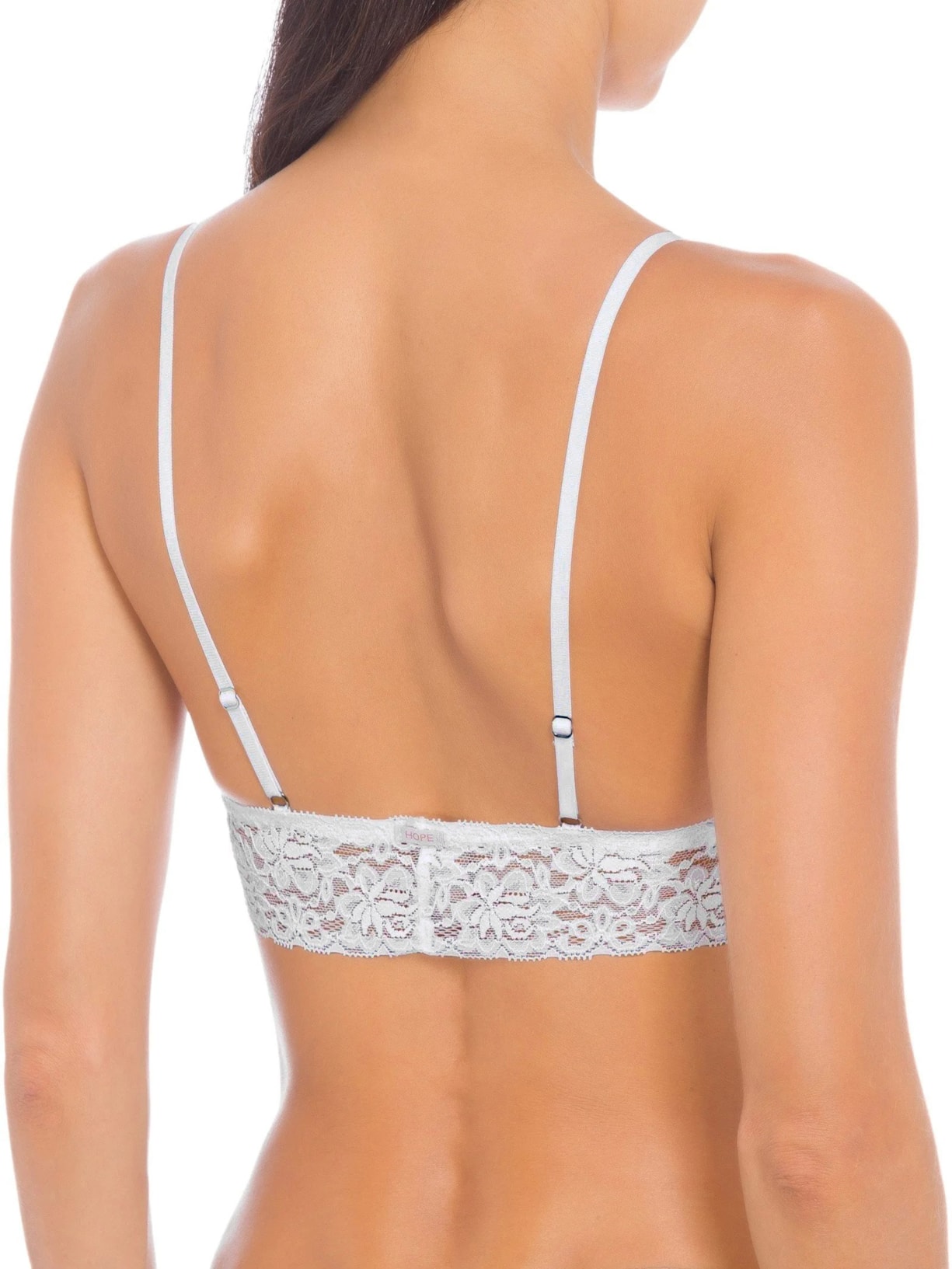 Sutiã Top Triângulo Branco Hope