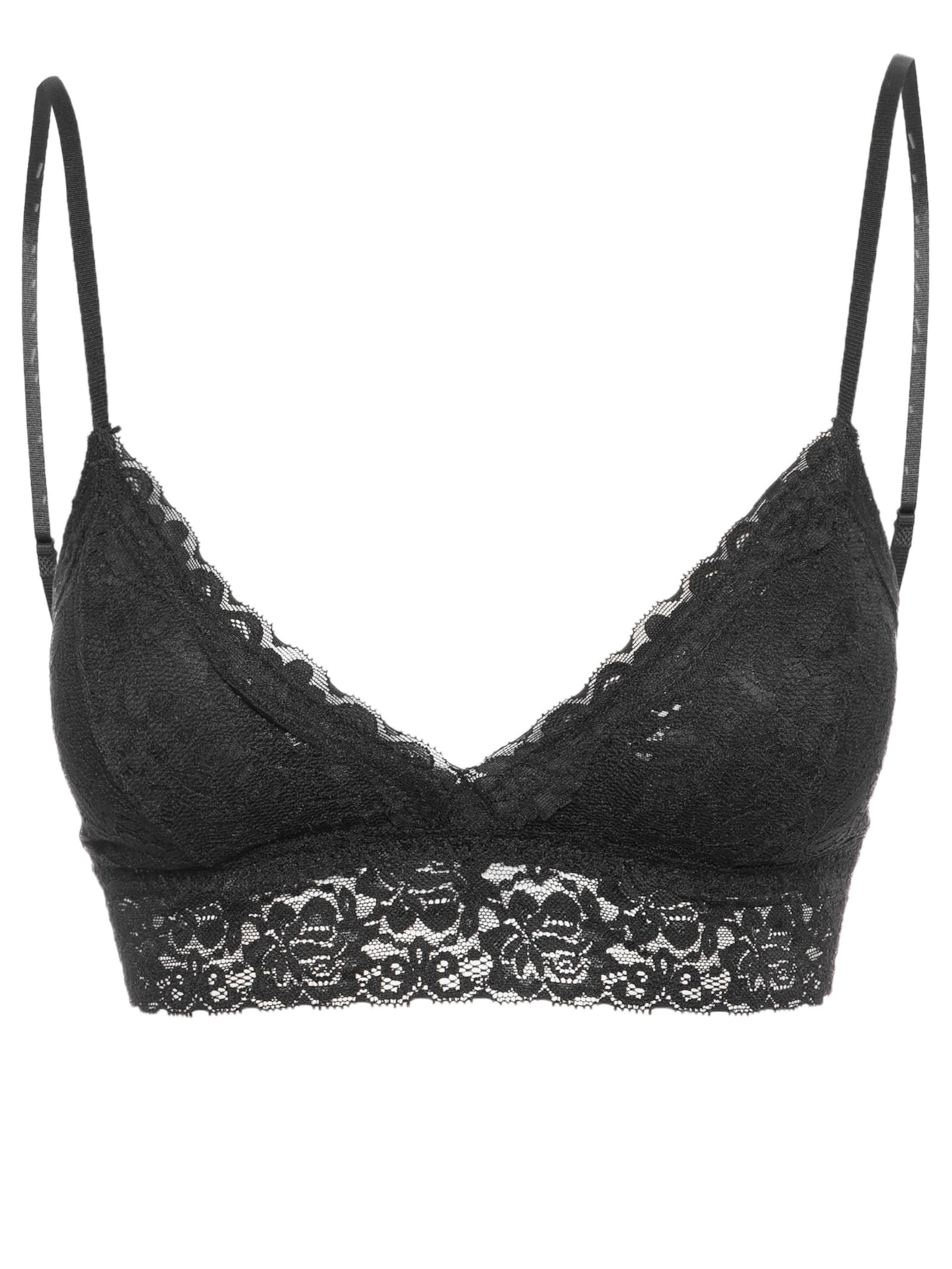 Sutiã Top Triângulo - Preto