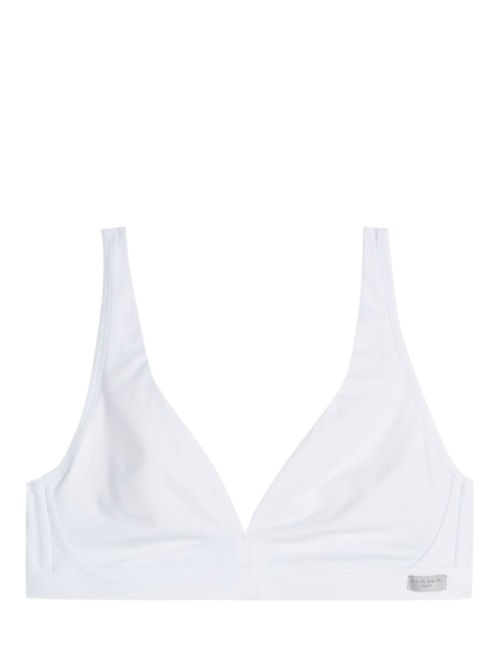 Sutiã Triangular Lara De Algodão Natural - Branco