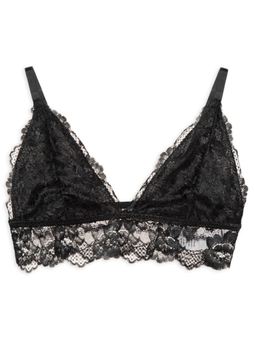 Sutiã Triângulo Black Lace - Preto