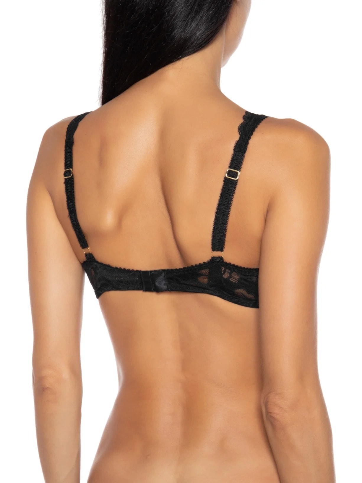 Sutiã Triângulo Com Manta Em Renda Preto Hope