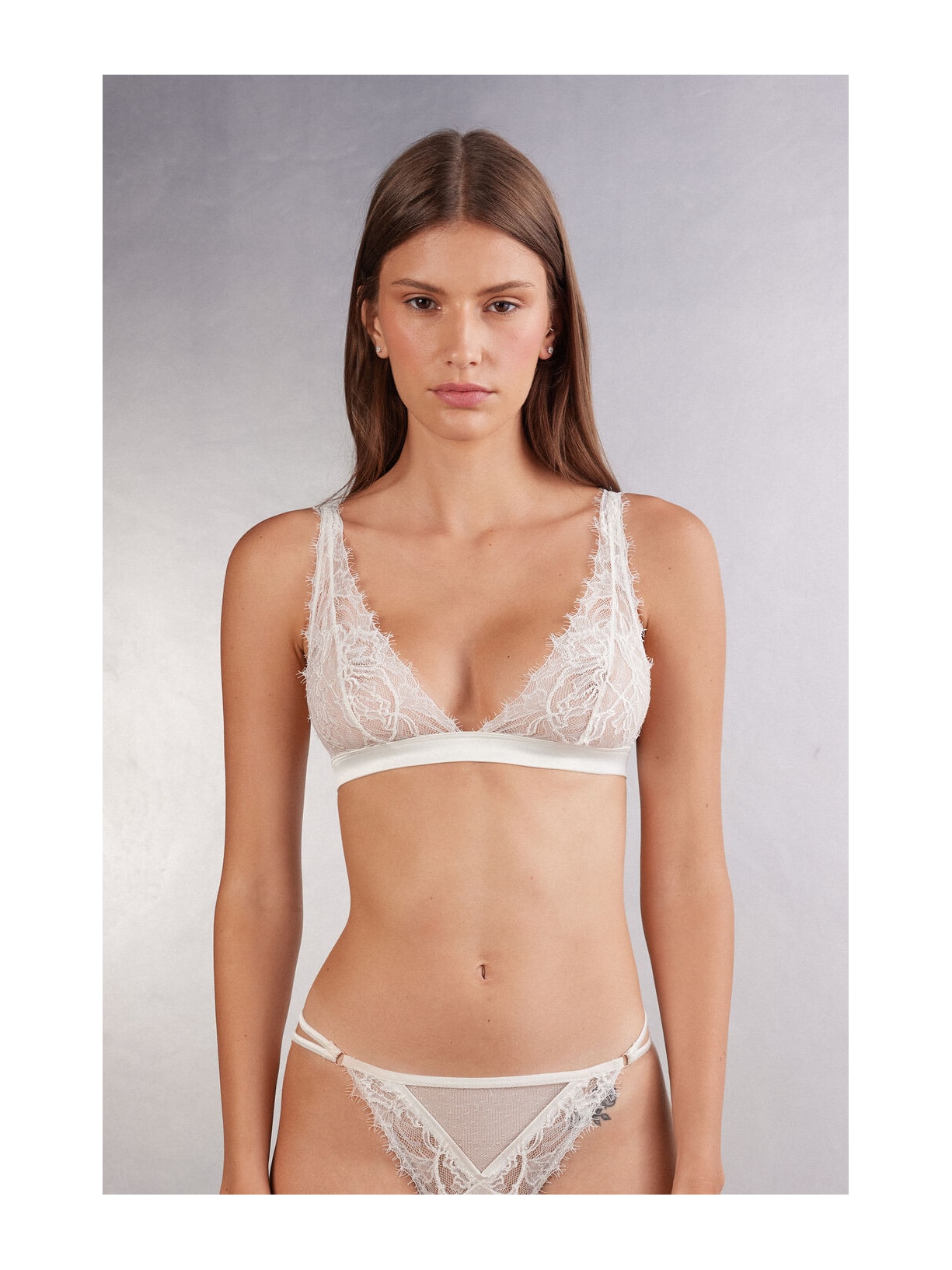 Sutiã Triângulo Em Renda Her Beauty Marfim Intimissimi