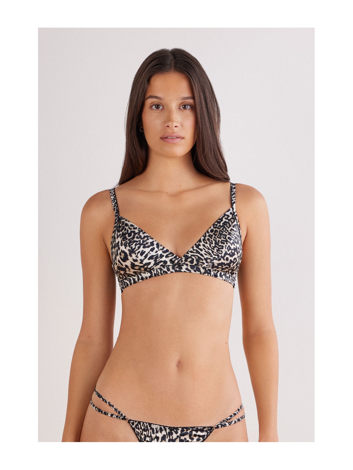 Sutiã Triângulo Emma a Moment Of Glamour Marrom Intimissimi