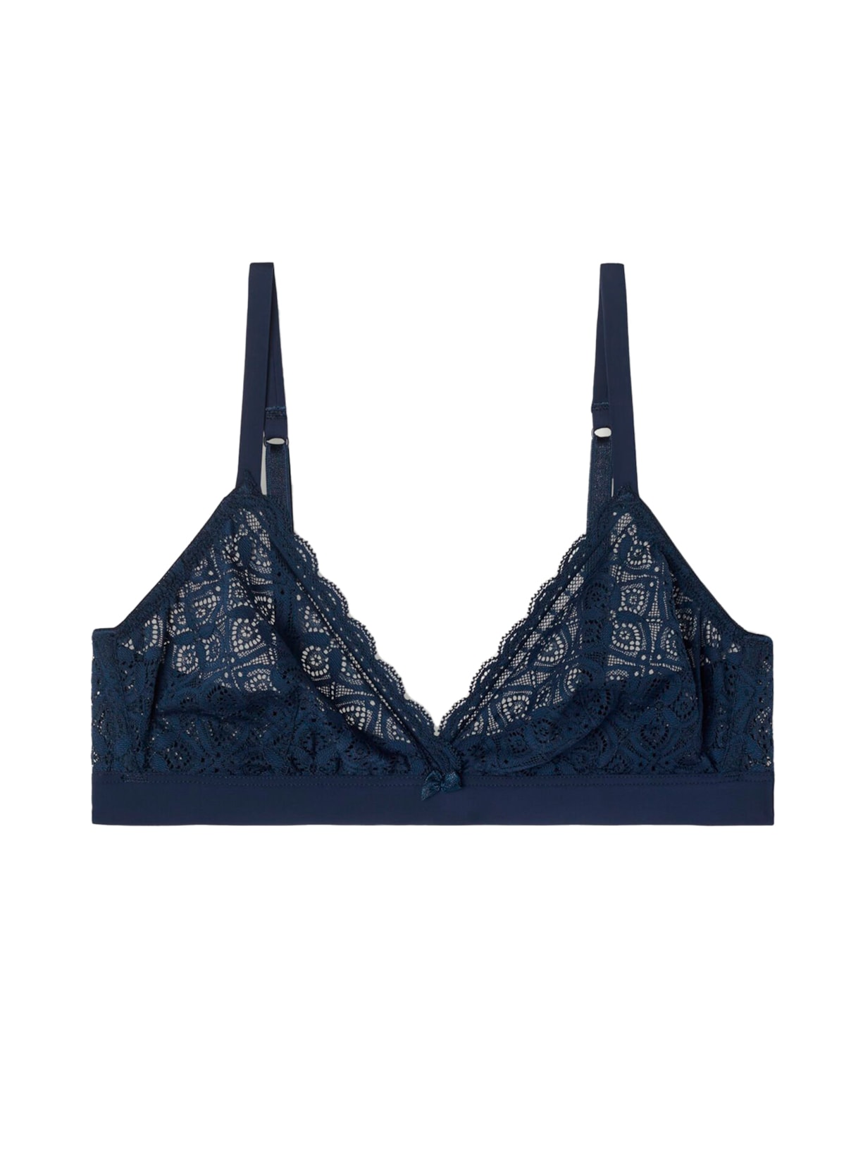 Sutiã Triângulo Emma Em Renda - Azul