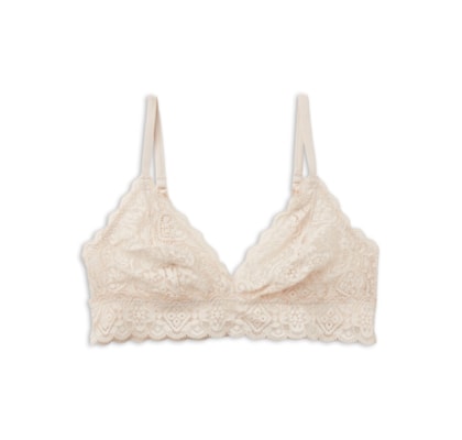 Sutiã Triângulo Emma Em Renda - Off-White