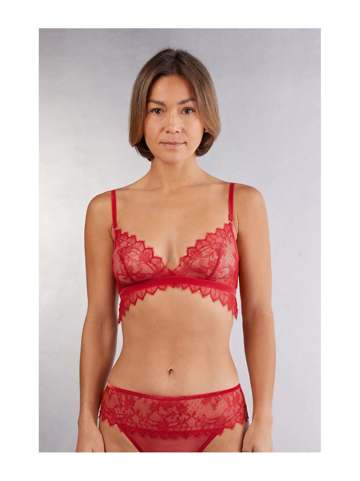 Sutiã Triângulo Emma Intriguing Beauty Vermelho Intimissimi