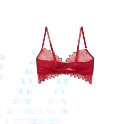 Sutiã Triângulo Emma Intriguing Beauty - Vermelho