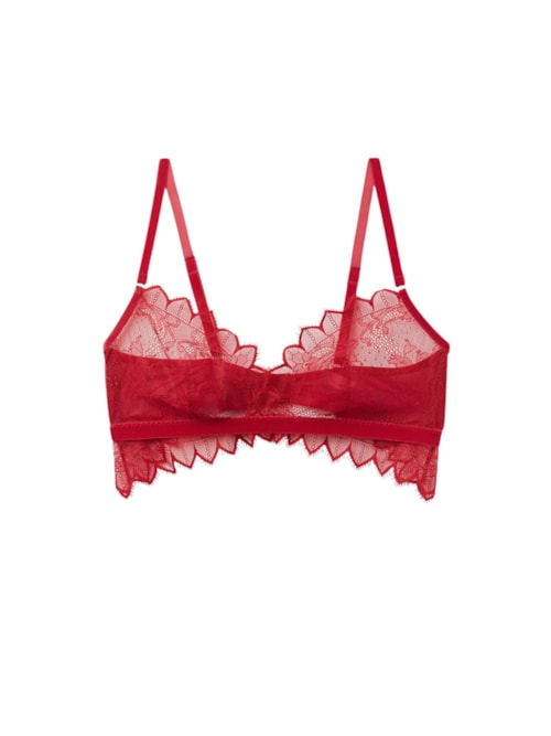 Sutiã Triângulo Emma Intriguing Beauty - Vermelho