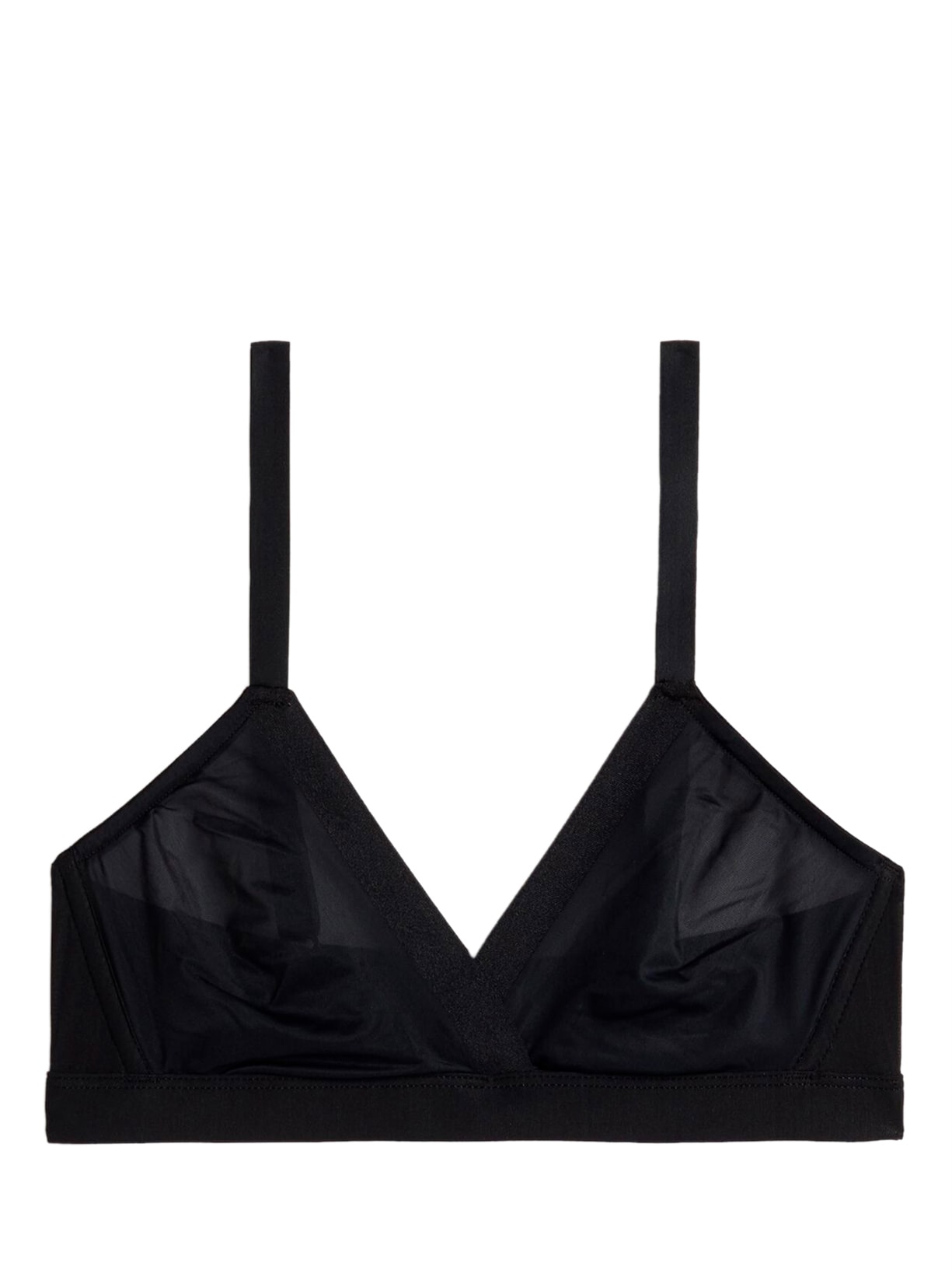 Sutiã Triângulo Emma Invisible Touch - Preto