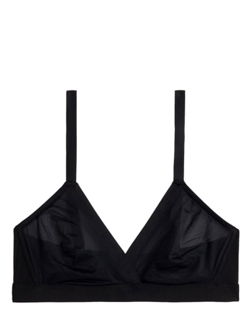 Sutiã Triângulo Emma Invisible Touch - Preto