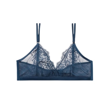Sutiã Triângulo Emma Luxury Dreams - Azul